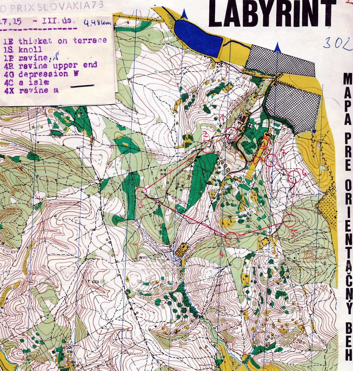 GP Slovakia stafett (25/08/1973)