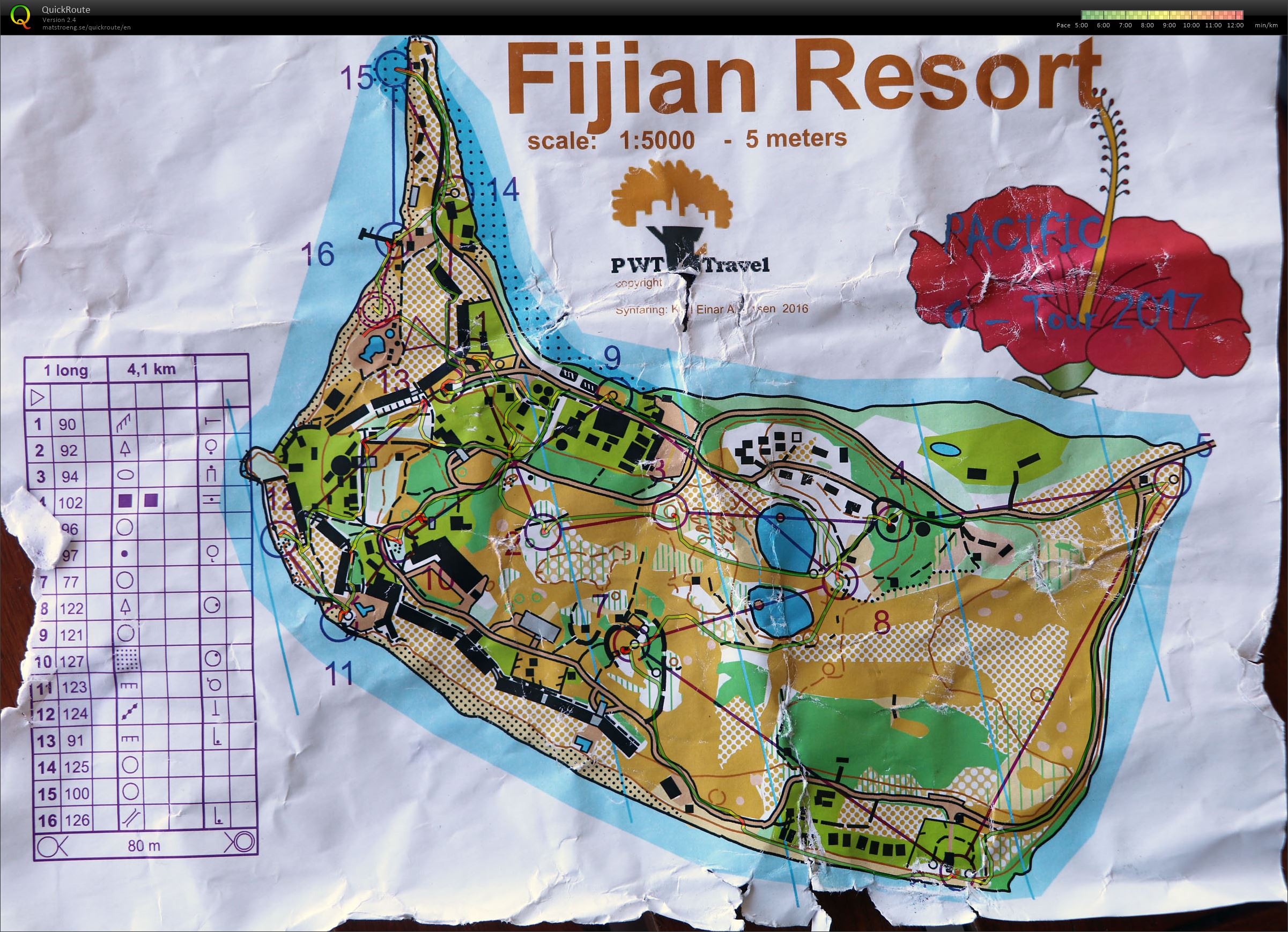 Fiji orienteering (17.04.2017)