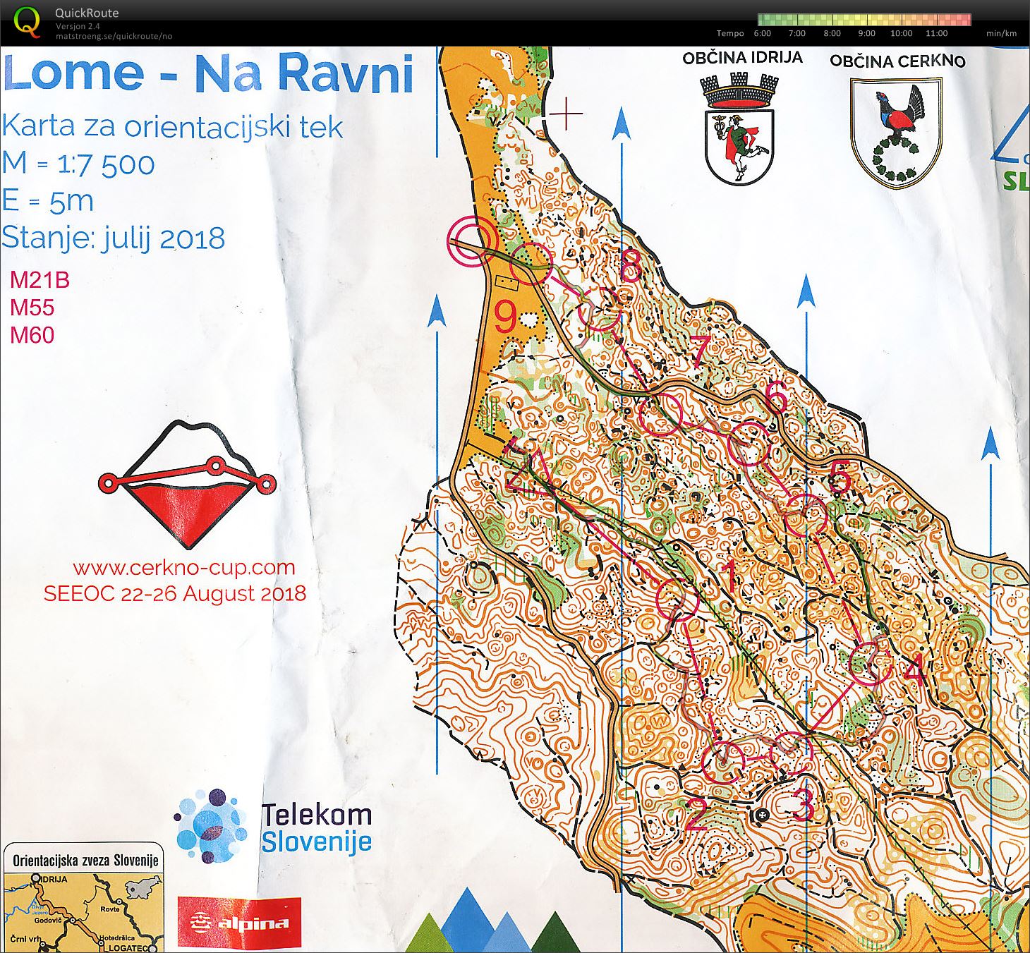 Cerkno Cup day5 H60 (26/08/2018)