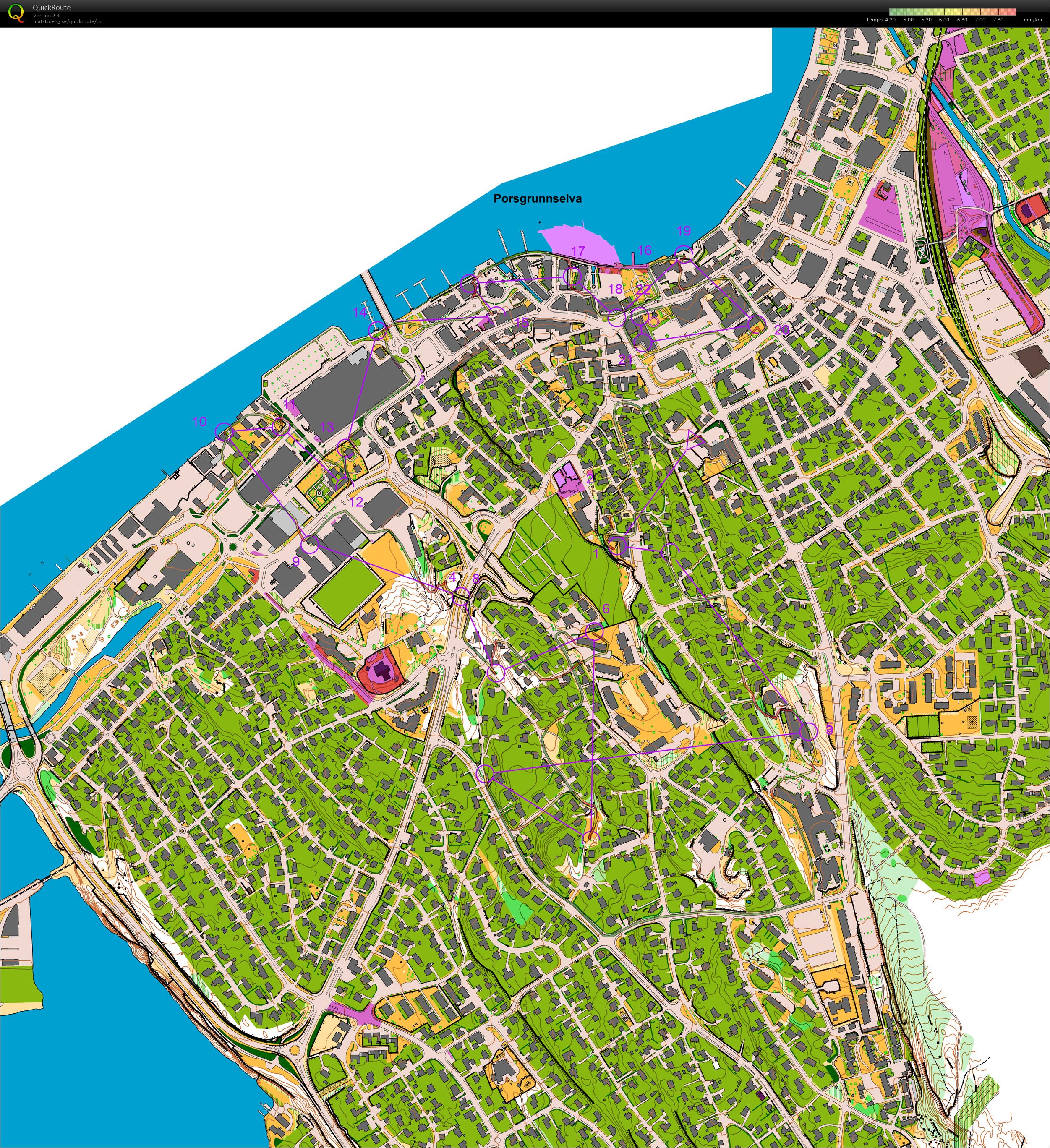 Porsgrunn City Run (2018-09-29)