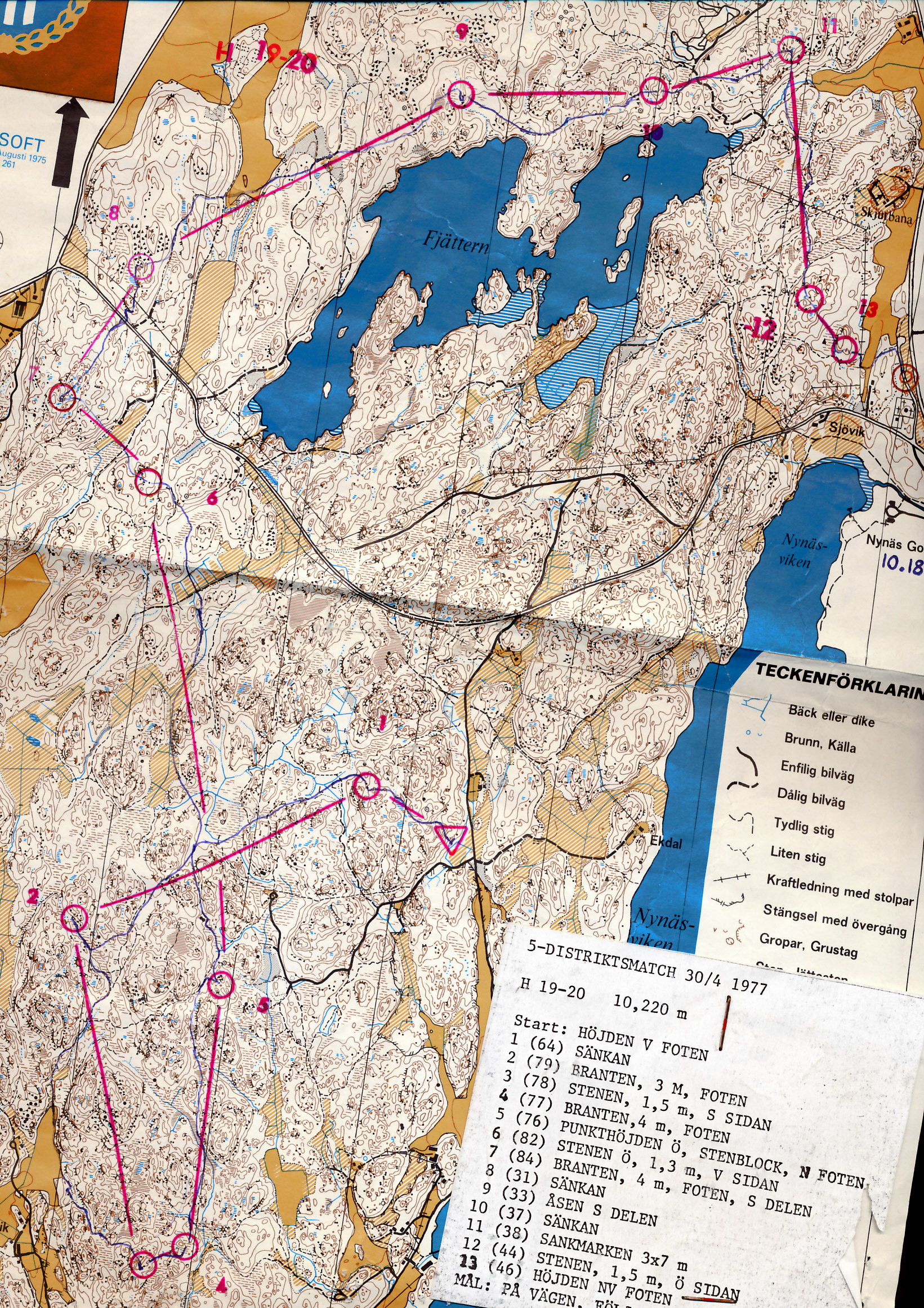 distrikstmatch Nynäshamn (1977-04-29)