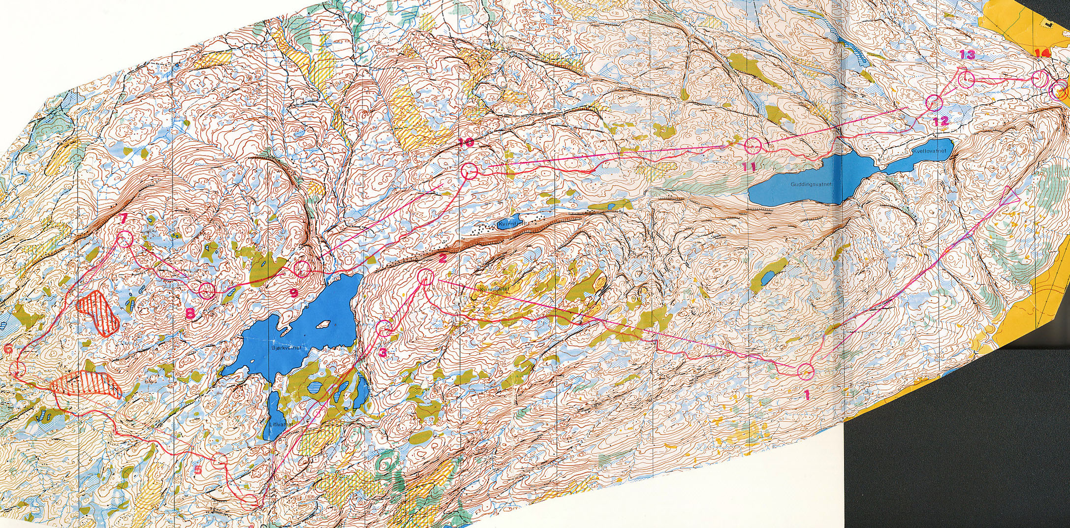 Landskamp uttaksløp Verdal (28.05.1984)