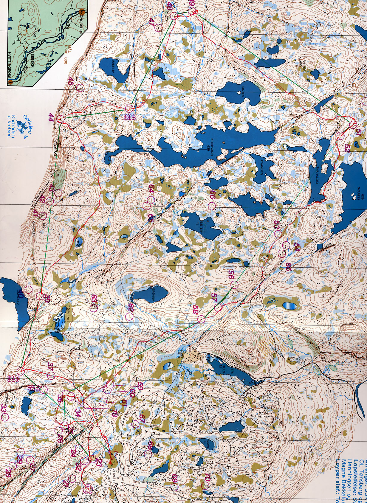 Solo stafett Omholt (29.06.1979)