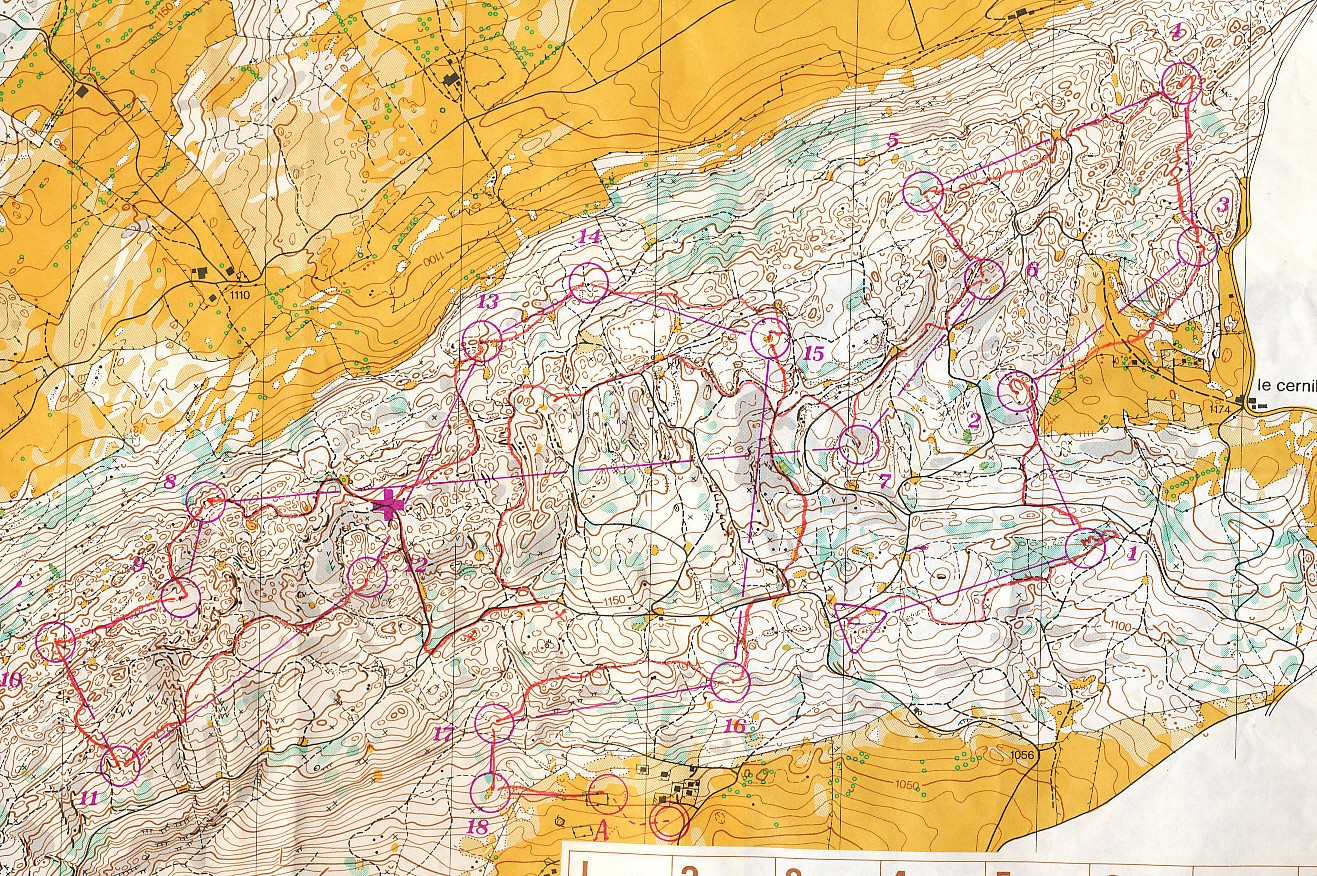 Sveits 3-dagers dag3 Jura (12.07.1985)