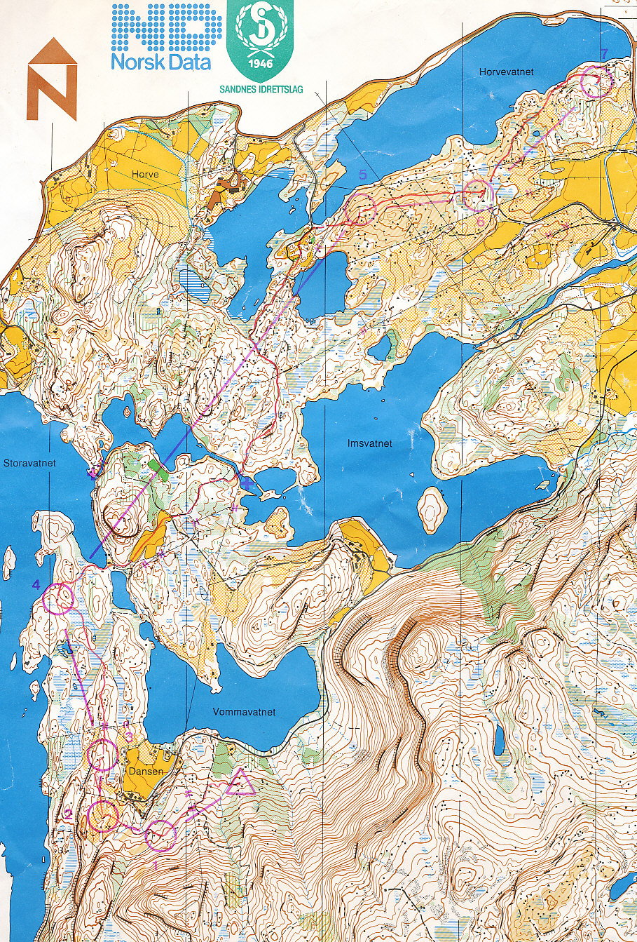 NM natt Sandnes (26/09/1987)