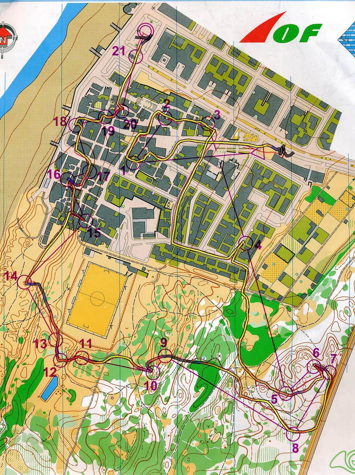 WMOC sprint finale (08.07.2008)