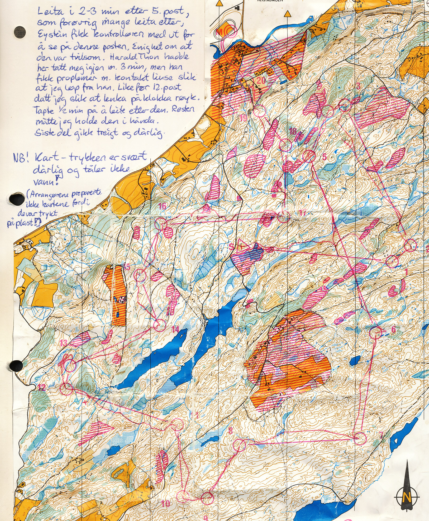 Solosprinten, Heistadmoen (05/08/1981)