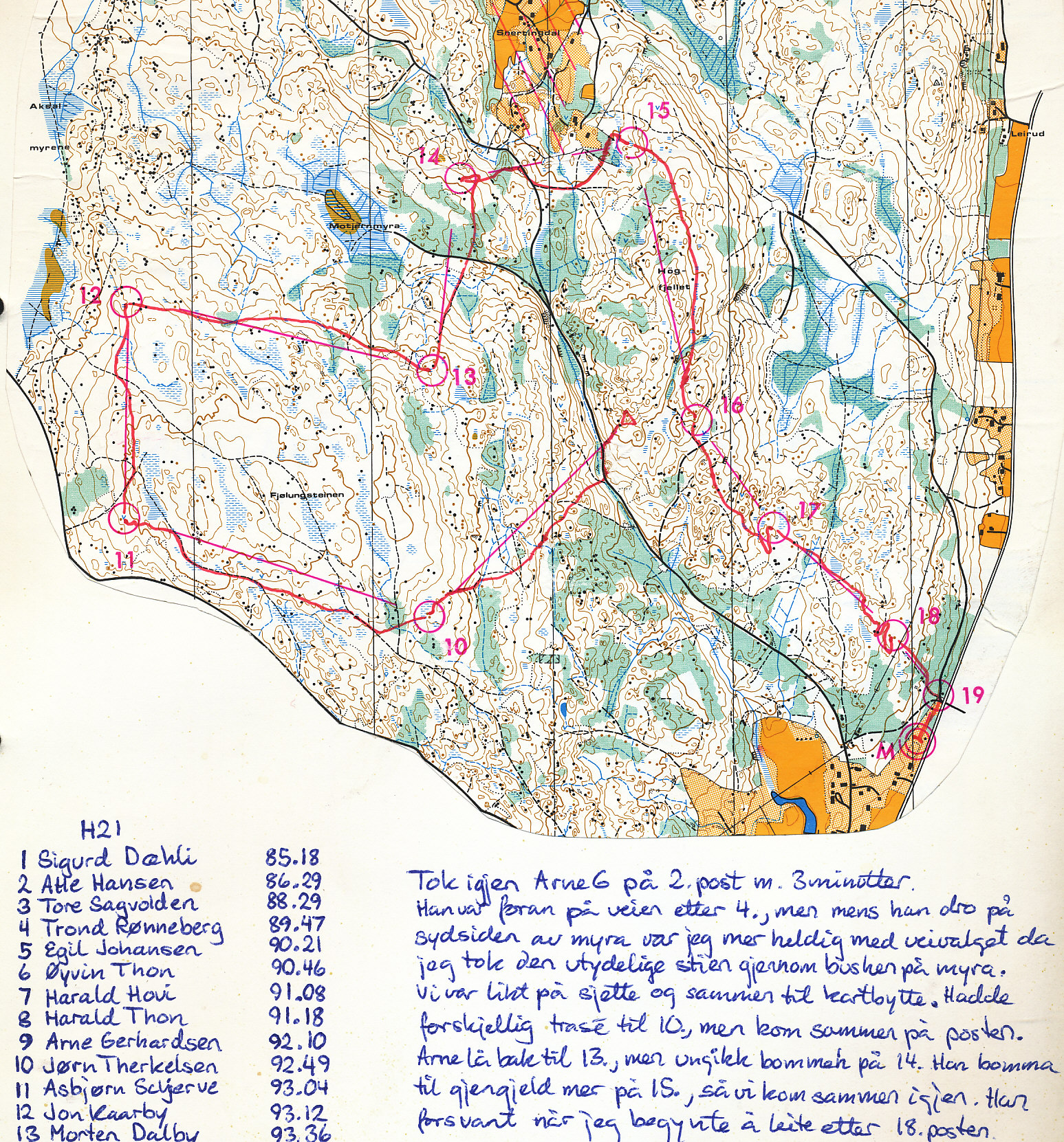 LK-test, Brandval, del2 (28.05.1981)