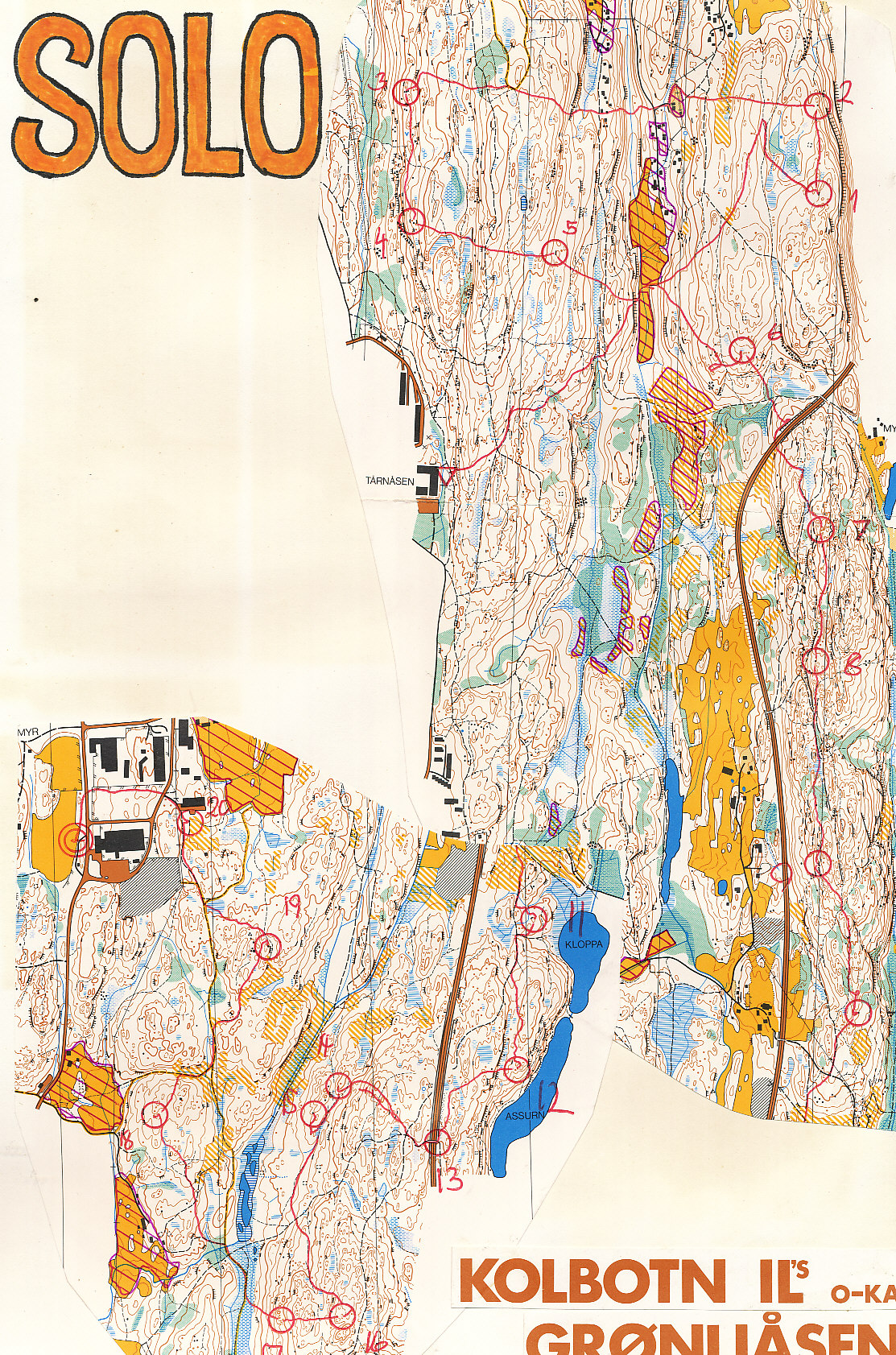 Solosprinten, Kolbotn (28-06-1980)