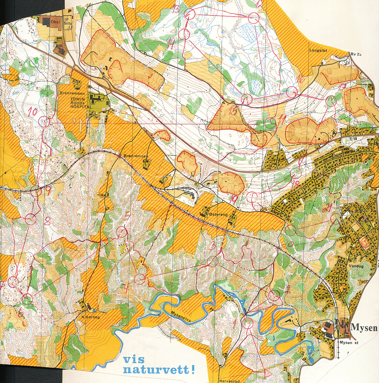 VM-testløp, Mysen (22.08.1983)