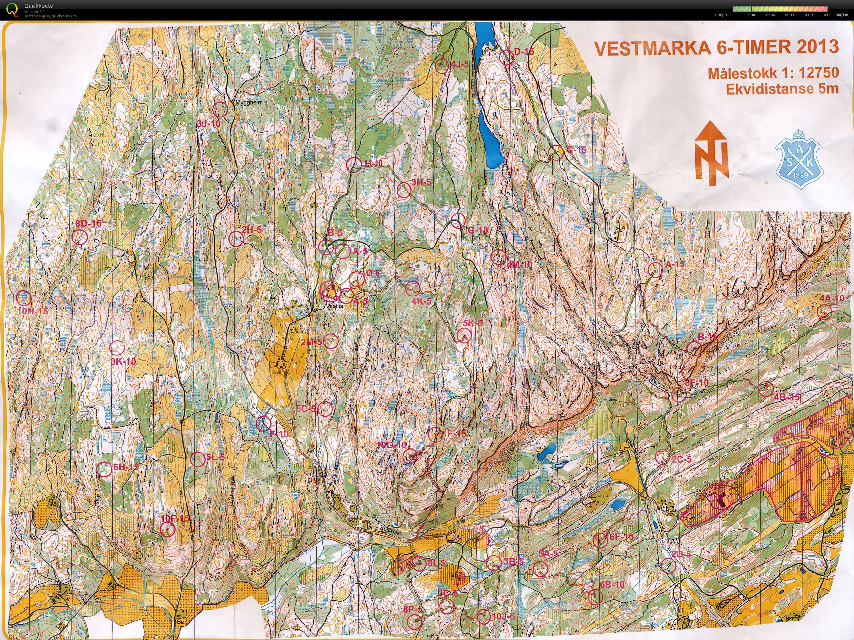 Vestmarka 6-timers del1 (2013-08-24)